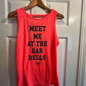 Victoria's Secret VSX Sport Coral Tank, size medium